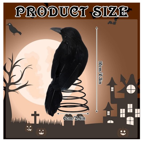 Crow tree topper realistic - tree,