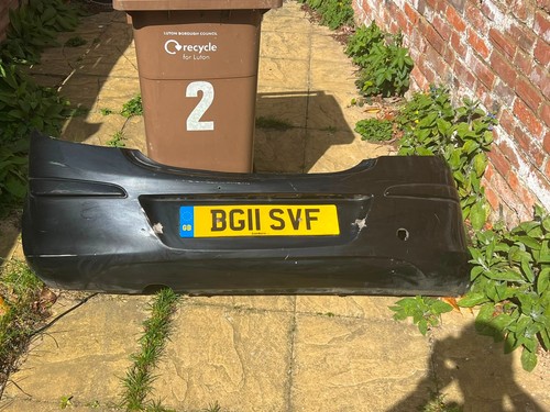 Vauxhall corsa bumper rear - vauxhall,