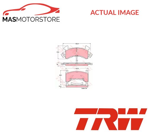 Brake pads set - pads, pad