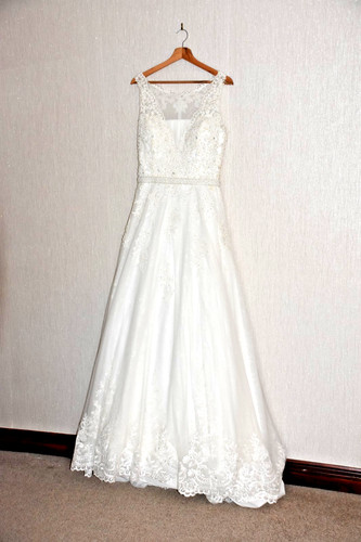 Mark lesley wedding dress - mark,