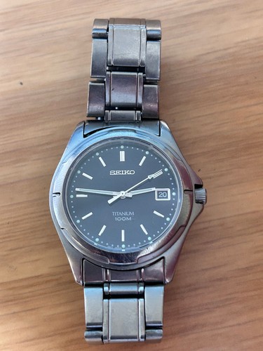 Seiko 7n42 8a90 titanium - seiko,