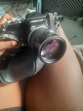 Nikon Nikkormat Ft 4359649 SLR 35mm Film Camera with 50mm Lens and Case