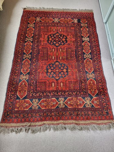 Traditional afghan rug - traditional,