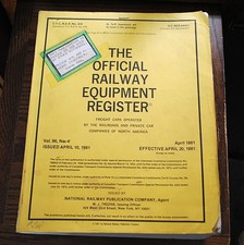 April 1981 Official Railway