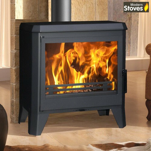 Wood burning multi fuel stove - burning,