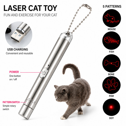 Cat laser pointer usb - laser,