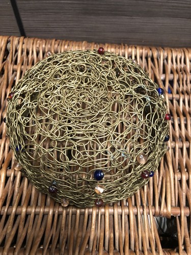 Solid brass woven - brass, wired