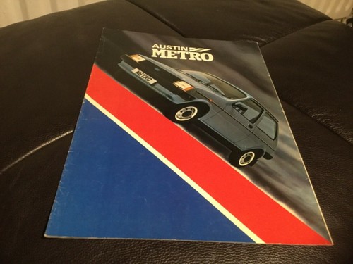 Austin metro car brochure - metro,