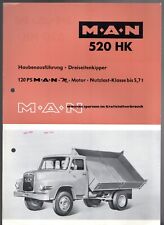M.A.N. 520 HK Three Way Tipper