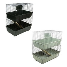 Rabbit guinea pig indoor - pig, cage