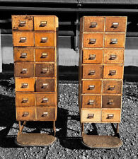 VINTAGE SHOP  PIGEON HOLE FILLING CABINETS c1950 /WINE STORAGE