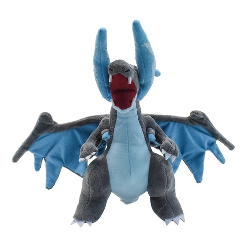 Pokemon mega charizard plush - mega, x