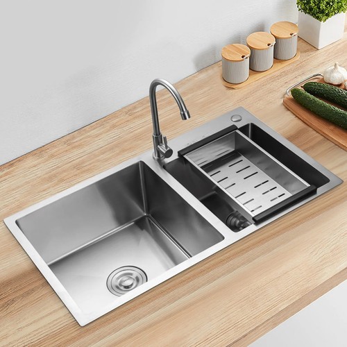 Modern stainless steel inset - stainless,