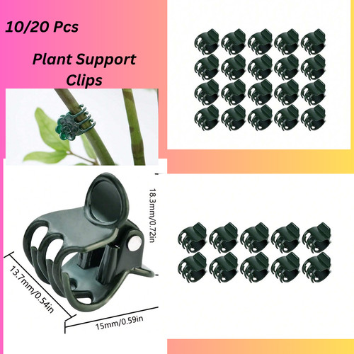 Orchid plant support clips - plant,