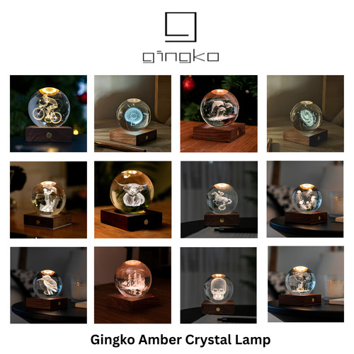Crystal led desk - crystal,