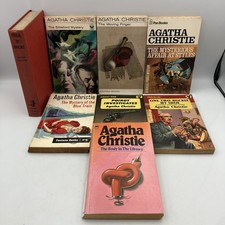 Agatha Christie Books Bundle x 8 Paperback Including 1 Hardback Mystery 