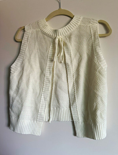 Zara women white knit - zara,