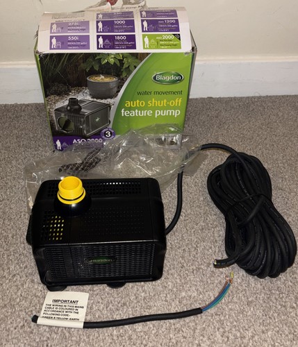 Blagdon auto shut off 2000 - auto, shut-off