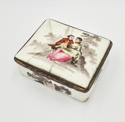 Georgian enamel hand painted - enamel,