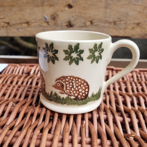 Brixton pottery mug hedgehogs - pottery,