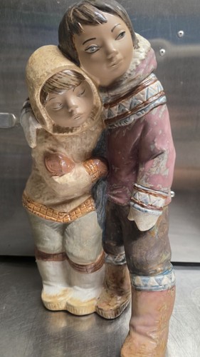 Vintage lladro inuit eskimo - lladro,