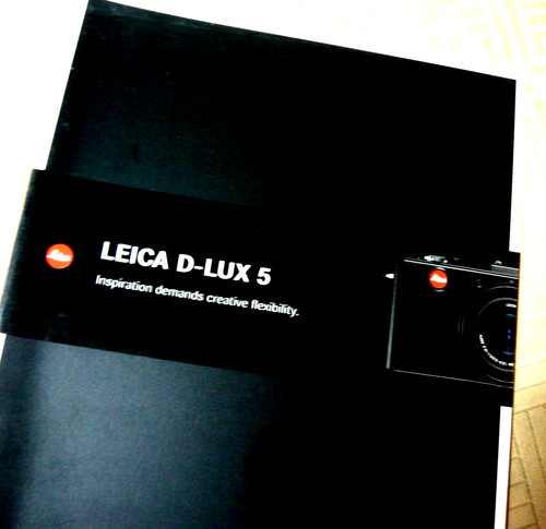 The leica lux - the, 5