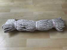 Marlow Ropes Spliced 3 Strand Nylon Anchor Rope With Galvanised Thimble - 54M