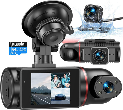 Kussla dash cam - front, and