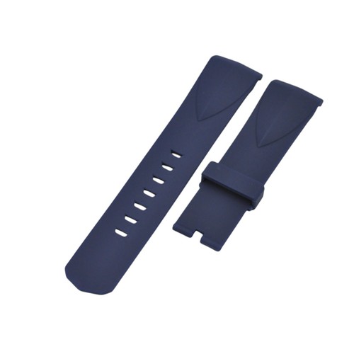22mm blue rubber strap for - rubber,