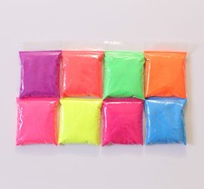 NEON GLITTER NON-TOXIC WINE GLASS NAIL ART CRAFT FLORISTRY DUST  0.008