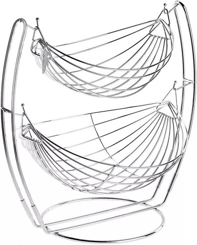 Chrome swinging fruit - swinging,