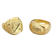 Adult Fake Gold Ring Pimp Daddy Mr T Sovereign Gangster Fancy Dress Party Jokes