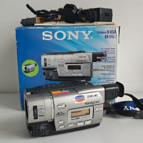 Sony handycam ccd tr417e - sony,