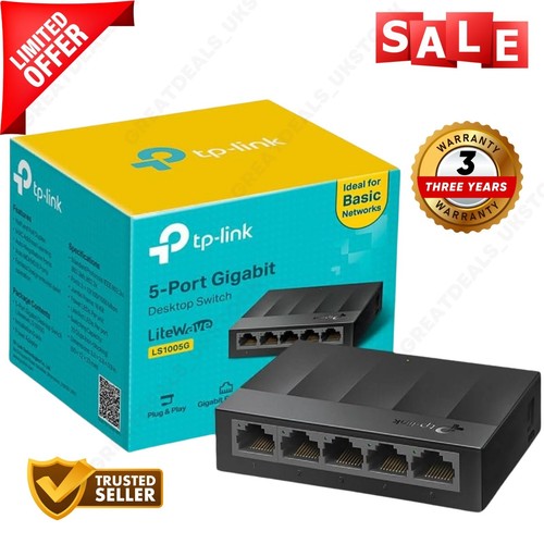Port link gigabit - 5, fast