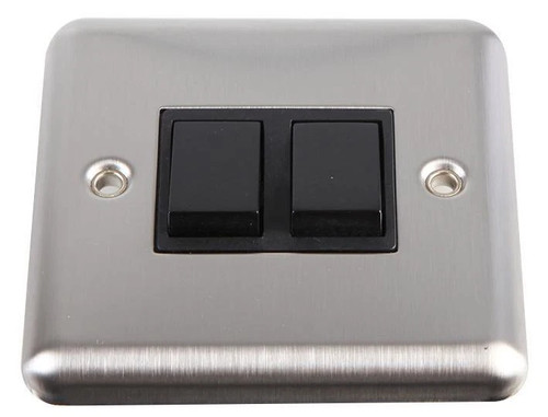 Volex gang light switch - 2,