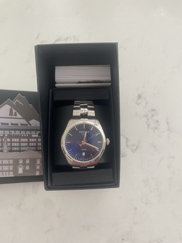 Tissot pr100 titanium blue - titanium,