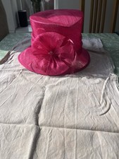 Bright Pink Wedding /Occassion Hat By Accessorise.  