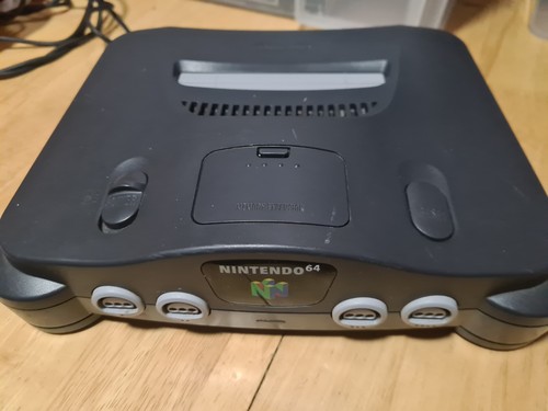 Nintendo n64 console black - nintendo,
