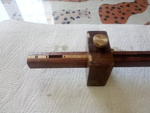 Vintage marking gauge mortice - vintage,