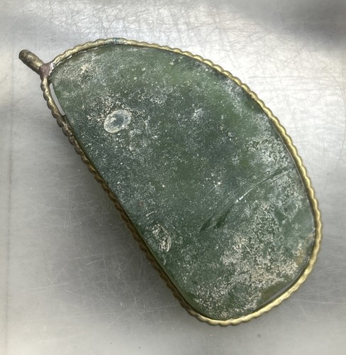 Ancient roman glass pendant