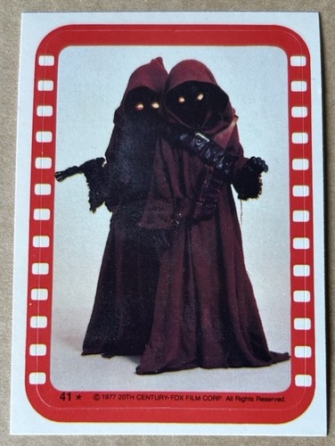 1977 topps star wars sticker - topps,