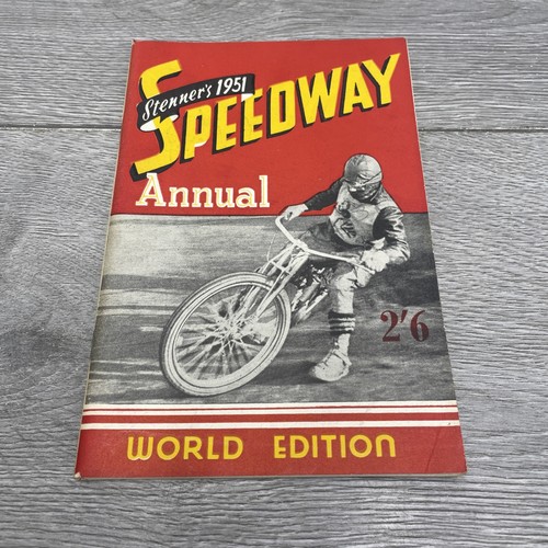 Vintage speedway book - speedway,