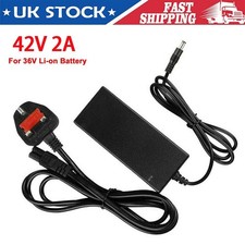 42V 2A Battery Charger For 36V Li-on Battery Electric Bike Ebike Scooters Plug