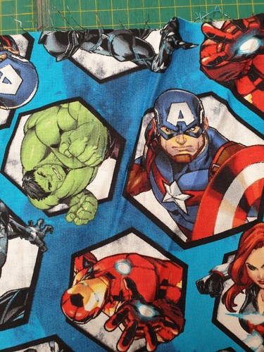 Avengers fabric end roll - avengers,