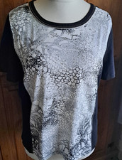 A BNWT Black Top by Casamia Size L