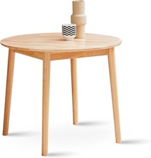 Livinia Aslan 28" Round Wooden