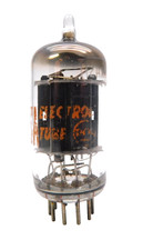 RCA 12AX7 Long Plate Square