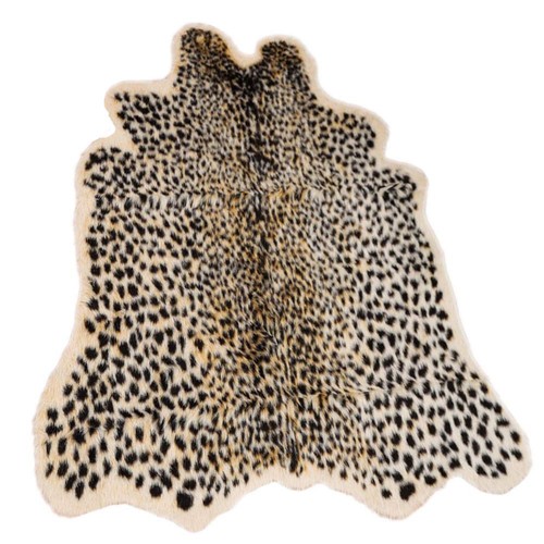 Leopard print area rug - leopard,