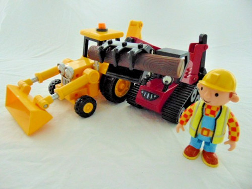 Bob the builder figure with - the,