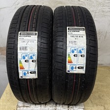 2X 195/55 R16 87V Bridgestone